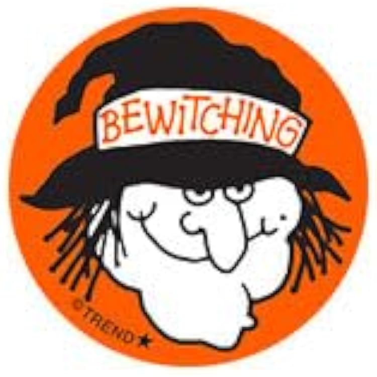 BewitchingLicorice Stick Scent Scratch n Sniff Retro Stinky Stickers by TREND; 24 SealsPack - Authentic 1980s Designs!