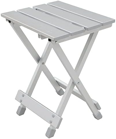 ALPS Mountaineering Sidekick Portable Stool or Side Table Ultra Lightweight 2 lb Folding Camp Furniture with 200 lb Capacity, Aluminum Frame & Compact Carry-Bag for Camping, Tailgating, RV & Patio