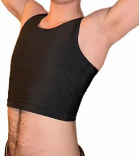 Wonababi Chest Binder for Transgender - Fullback Ultra Flat Compression Bra for FTM, Large Breasts