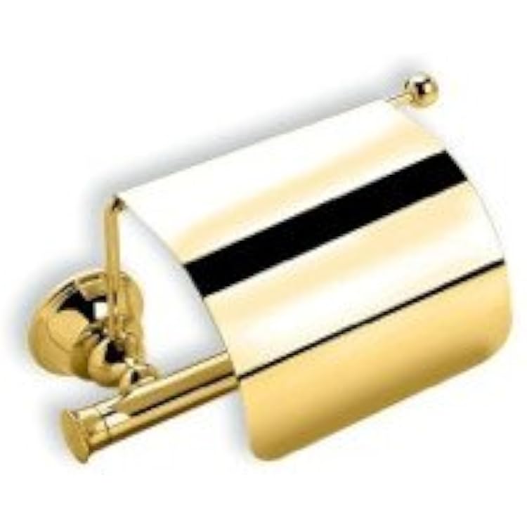 StilHaus SM11C-16-637509819705 Smart Collection Brass Toilet Paper Holder, Gold