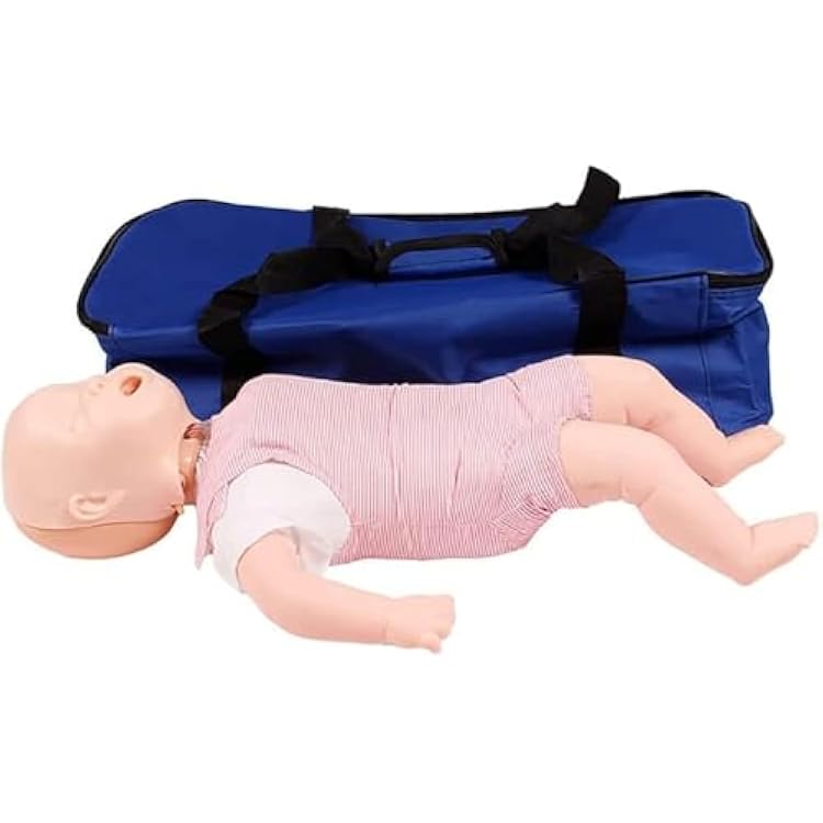 Cardio Pulmonary Resuscitation Model,First Aid Model Choking First Aid Training Doll Advanced CPR Manikin, Professional Teaching Training Aid