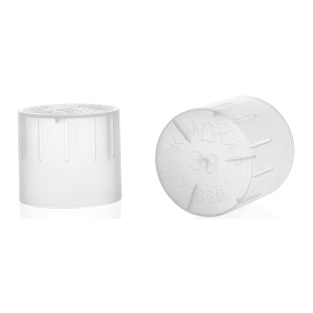 Kimble 73660-13 KIM-KAP Natural Polypropylene Autoclavable Closure for 13mm Culture Tube (Case of 1000)