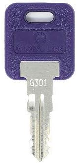 EasyKeys Global Link G375 Replacement Key: 2 Keys