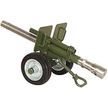 Firecracker Artillery Cannon, Mini Stainless Steel Cannon Model, Firecracker Launcher Model for Handcraft Military Model Collection Gifts Desktop Ornaments Decoration