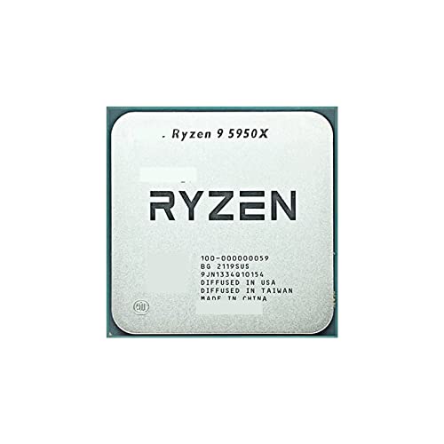 R 9 5950X New R9 5950X 3.4 GHz 16 Cores 32 Threads 7NM L3=64M 100-000000059 Support Desktop CPU Gaming Socket AM4