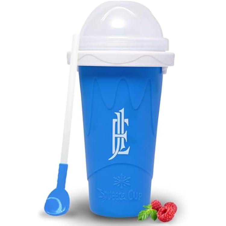 EJ1 Slushie Maker, Slushie Cup Maker for your Summer Needs, Make Homemade Smoothie with DIY Slushy Maker, Frozen Magic Slushy Cup Maker, Ice Cream Maker, and MilkShake Maker