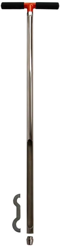 AMS 425.50 Plated Replaceable Tip Soil Probe with Handle, 1" x 36"