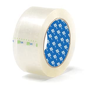 The Boxery 3'' x 110 yds 24 Rolls Per Case Clear LUX Packing Tape