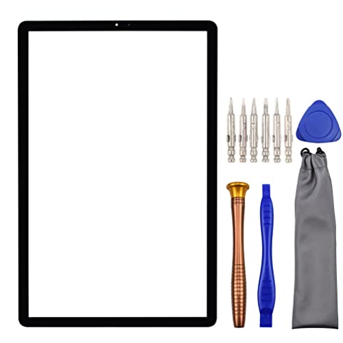 Tablet Front Glass Screen Repair Part for Samsung Galaxy Tab S5e SM-T725 SM-T720 with Tool Kit Black 10.5