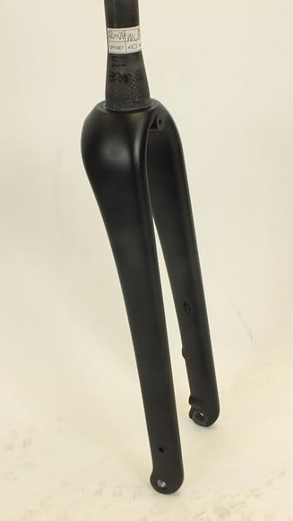 Lightweight Carbon Fiber Fork 1 1/8 Bladed Alloy Steer Tube Uncut Black or Matt