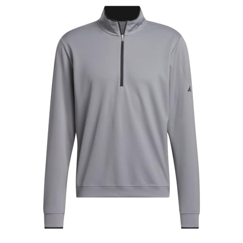 adidas Mens Core Lightweight 12 Zip Pullover
