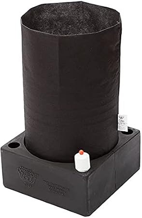 Octopot 3 Gallon Hybrid Grow System (2 Pack) - Automatic Watering with Oxygenation and Aeration - Plastic, Cylindrical, Inline Style