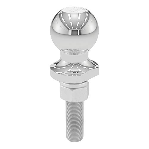 CURT 40016 Chrome Trailer Hitch Ball, 2,000 lbs, 1-78-Inch Diameter, 34 x 3-Inch Shank