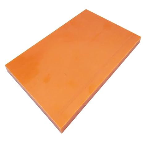 2pcs Bakelite Phenolic Resin Flat Plates 2 4 6 15mm, Easy to Machine Bakelite Plate, Phenolic Resin Board Bakelite Sheets(200x200x5mm)