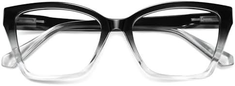 Blue Light Glasses for Women-Blue Light Blocking Computer Gaming Glasses Cateye Fashion Eyeglasses, Anti-Eyestrain