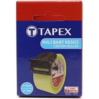FEYZAYAPI Tapex Koli Bandı Makinesi Küçük El Tipi (1 Adet)