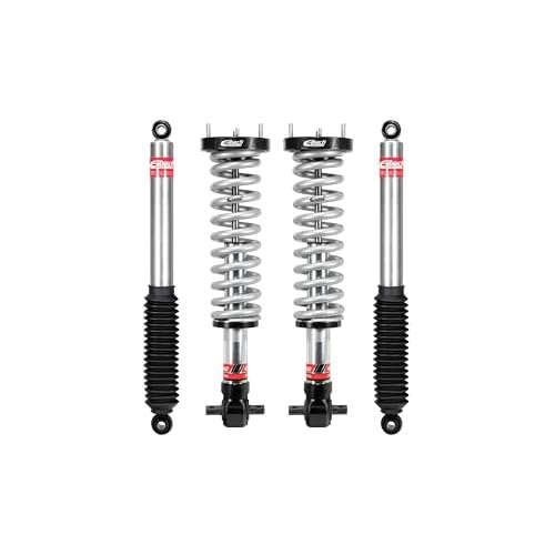 Eibach Suspension Lift Kit, PRO-TRUCK-LIFT STAGE 2, 0.9 to 3.6 in Front Lift, 0 to 1.5 in Rear Lift, Shocks/Springs, compatible with GM Fullsize Truck 2019-25, Kit