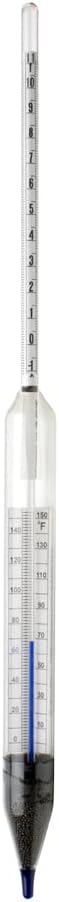 SP Bel-Art, H-B DURAC Safety 9/21 Degree API Combined Form Thermo-Hydrometer (B61823-0100)