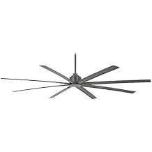 Minka Aire Xtreme H2O 84 in. Indoor/Outdoor Smoked Iron Ceiling Fan with Remote Control