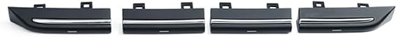 AC Control Switch Trim for Mercedes-Benz E-Class W212 W207 2009-2016, A/C Button Panel Replacement OEM 2129008608, Black PC/ABS