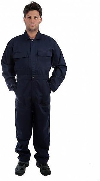 Workwear Coverall Length Coverall Navy Blue Sleeves S