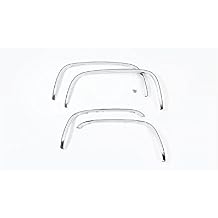 Putco 97296 Stainless Steel Full Fender Trim Kit for Chevrolet Silverado