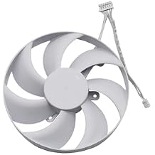 T129215BU CF1015U12D RTX4080 RTX4090 Graphics Card Fan Compatible with RTX 4080 RTX 4090 White OC Version Cooling(B-Fan)