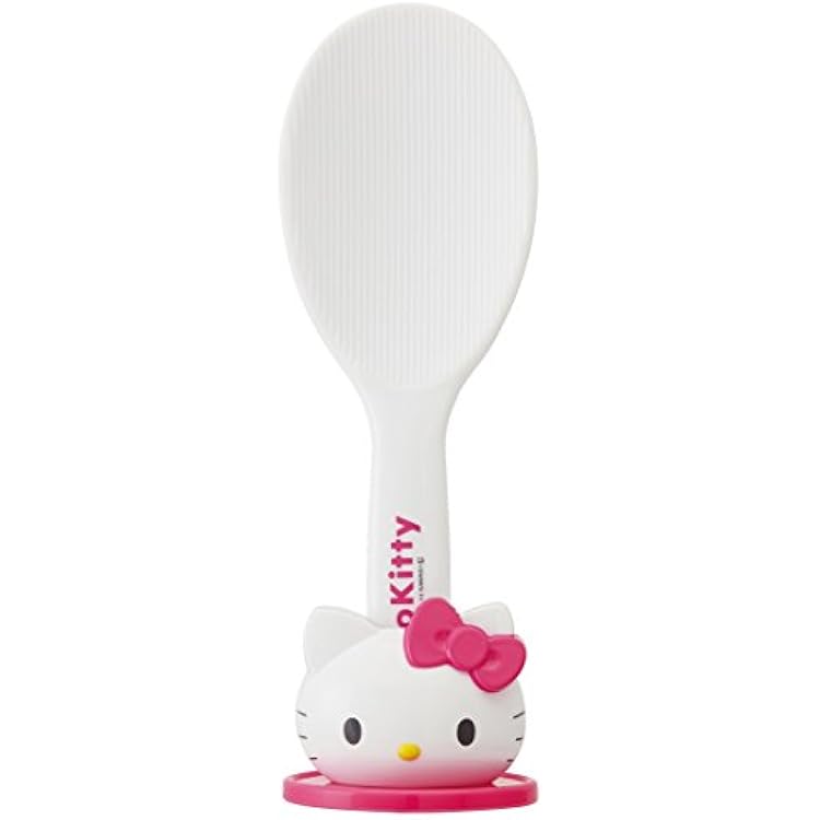 Skater Skater Hello Kitty Sanrio Rice Scoop with Stand, Rice Scoop Case, SMJ2