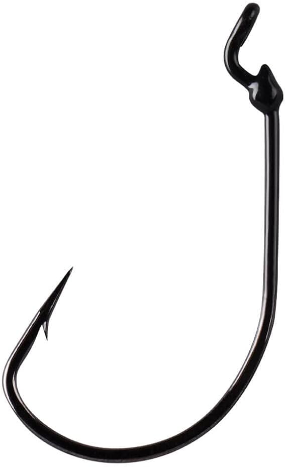 Mustad Kvd Grip-Pin 38101NP-BN Olta İğnesi BLACK NICKEL NO:3-0
