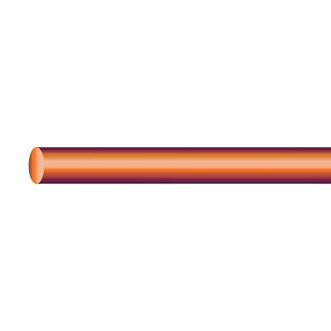 Wirenco 4 AWG Solid Bare Copper Building Wire (50 FT Cut)