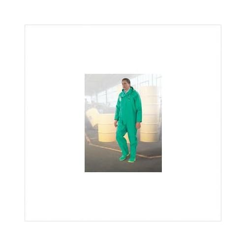 DUNLOP Protective Footwear, Chemtex Coverall with Inner Cuffs, 7102200.2X, Size 2X US
