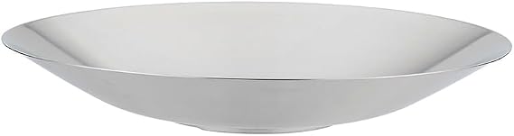 18/8 Staniless Steel Large Serving Bowls,35cm/13.8 in,mixing-bowls pasta-bowls salad-bowls Silver,Customizable, 20 pcs/batch