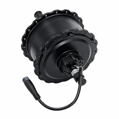 Bike Hub Motor, 48V 750W Brushless Toothed Hub Motor Ride Easily Compatible with Disc Brake IP65 for Modification