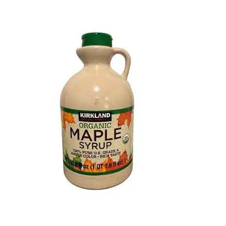 Kirkland Signature Organic Pure Maple Syrup 33.8 Ounce