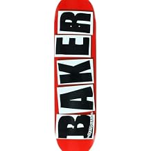 Baker Brand Logo Skate Deck-8.75 RED Black