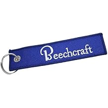 Britta Products BEECHCRAFT Aviation Keychain for Flight Crew, Pilots, Air Crew, Airplane and Aircraft Owners