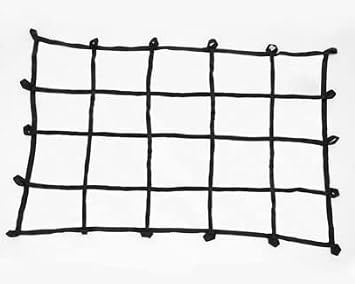 Cargo Net 5' x 6.5', Heavy Duty 80'' x 60'' Polyester Car Organizer Net, 1200 LBS Breaking Strength for Truck Pickup Bed Accessories, Trailer, Boat, RV, SUV for Large Loads