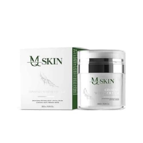 MQ Skin Ginseng White Cream, Brightening and Moisturizing Face Cream, 1.05 Oz
