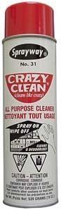 Sprayway Crazy Clean All Purpose Cleaner - Case:12