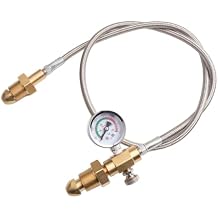 Heavy Duty Refill Hose For UK for ARGON Cylinder Bottle With 2000 Psi Maximum Pressure G 5/8" Connection Hoses RH For INT Connection(Type 2)