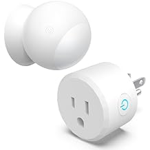 Wireless Motion Sensor Outlet with Timer, Plug-N-Play PIR Motion Activated Switch, Indoor Motion Detector for Lights & Exhaust Fan (110V-120V) of Bathroom, Garage, Laundry Room
