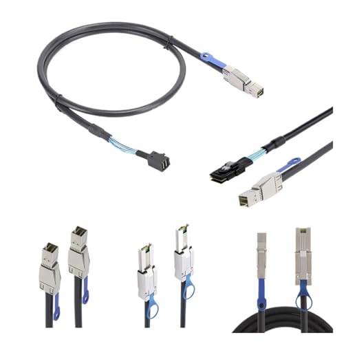 Exaternl S-AS 4X SFF-8644 to S-AS High Density HD SFF-8088&8644&8643&8087 Data Server Cable 1M 2M2m,SFF8644 to 8087