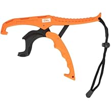 Catfish Pro Tournament Series Fish Lip Grip | One-Handed Operation Fish Lip Gripper with Adjustable Lanyard for Easy, Secure, and Comfortable Fishing