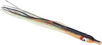SILVER HORDE Needlefish 5Pk Glow/Brown Spatt #35 Needlefish, Brown Glow