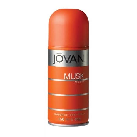 Jovan Musk Deodorant Spray for Men, 150 ml by Jovan
