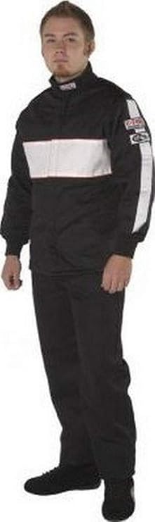 G-Force 4386LRGBK GF 505 Black Large Triple Layer Racing Pants