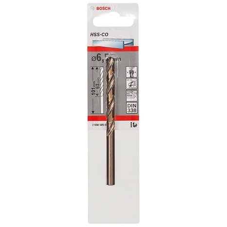 Bosch Accessories Profesyonel Metal Matkap Ucu HSS-Kobalt (Ø 6,5 mm)