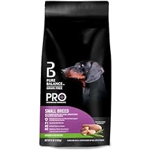 Pure Balance Pro+ Small Breed Dog Food, Chicken & Pea Recipe, Natural Dry Kibble for Puppies and Adult Small Dogs, High Protein, 8 lbs