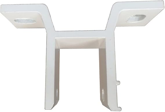 Wall Mounting Bracket for Awnings, Replacement in Aluminium Alloy, Compatible with 40 Square Pipes, Ensures Stability