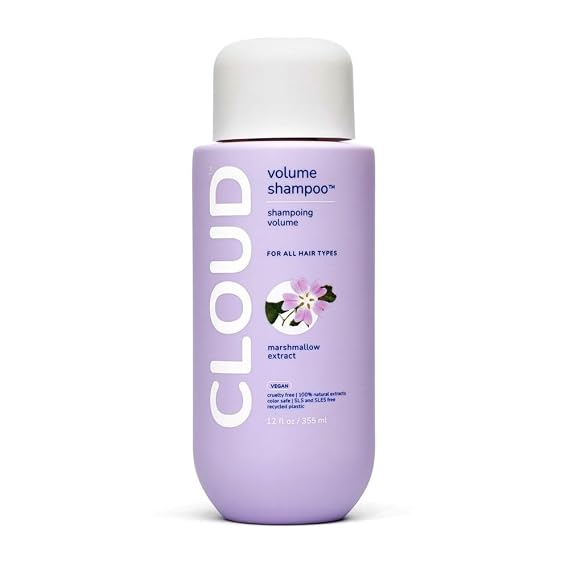 Cloud Volume Shampoo Volumizing Shampoo for Fine & Thin Hair Lightweight Body & Fullness Color Safe Shampoo 12 oz